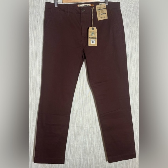 Tailor Vintage Raspberry Fudge Chinos size 36 X 32 - Picture 1 of 4